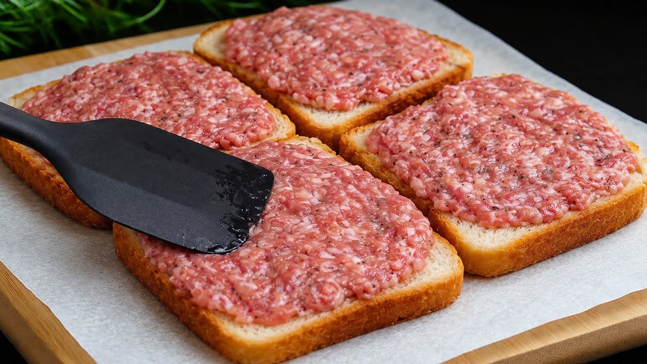 Smaczniejsze niż burger! Mielona wołowina i chleb w frytkownicy powietrznej!