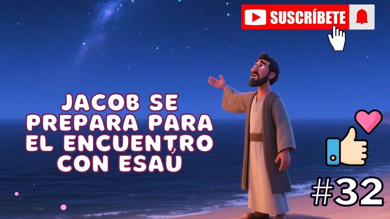 Jacob se prepara para el encuentro con Esaú 32