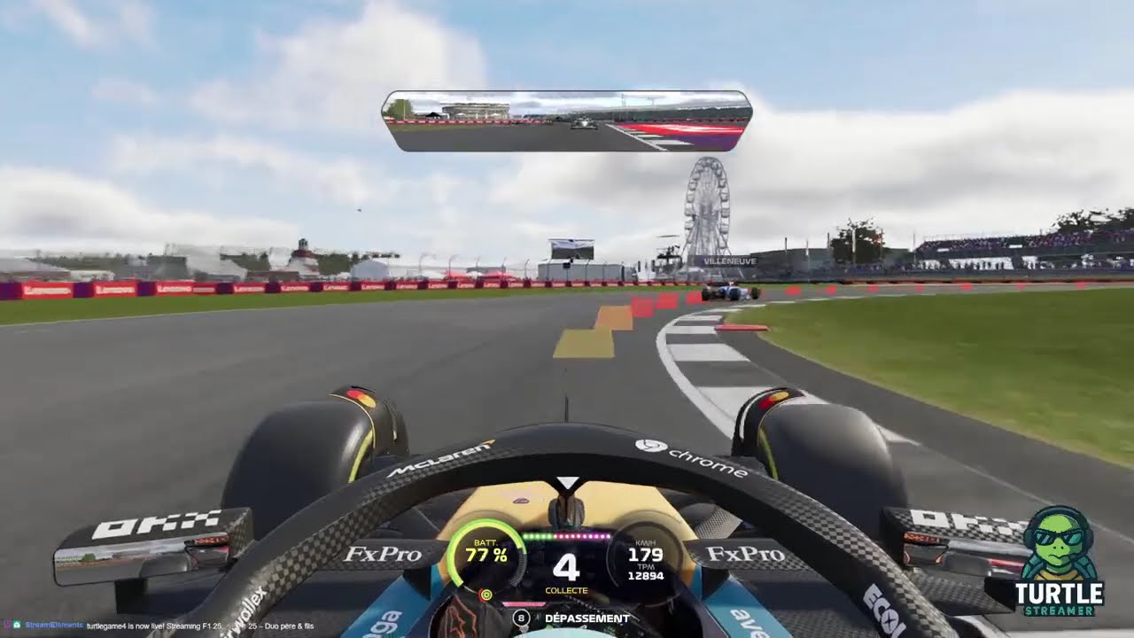 🏁 F1 25 LIVE – Duo père & fils