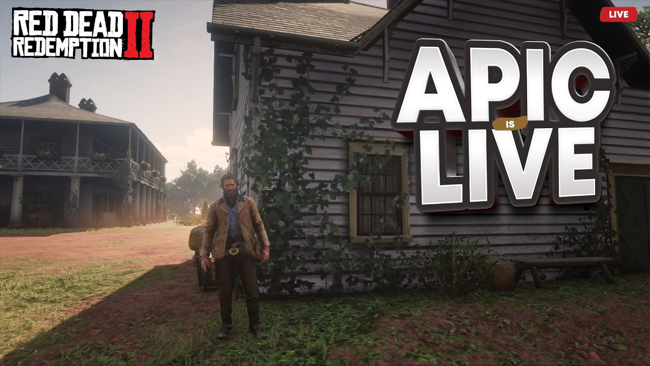 1 vs The Entire Town of Rhodes | RDR2 | Facecam on 10 Likes | APic Gaming Live | Day 15 of RDR2