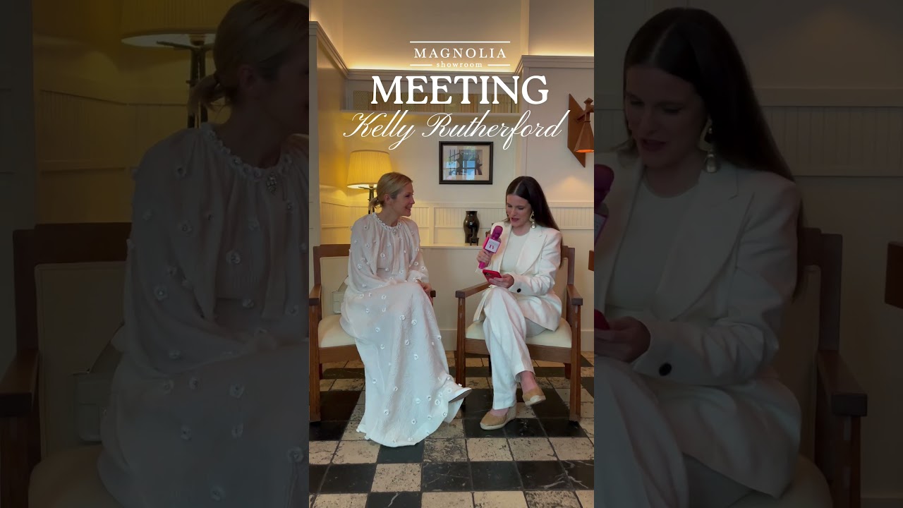 Kelly Rutherford Interview for Magnolia Showroom During Paris Fashion Week