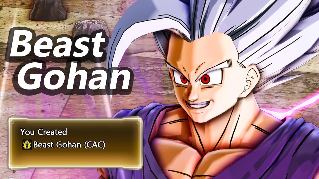 НОВЫЙ ЗВЕРЬ ГОХАН (CAC)! Как создать Гохана (Зверя) в Dragon Ball Xenoverse 2