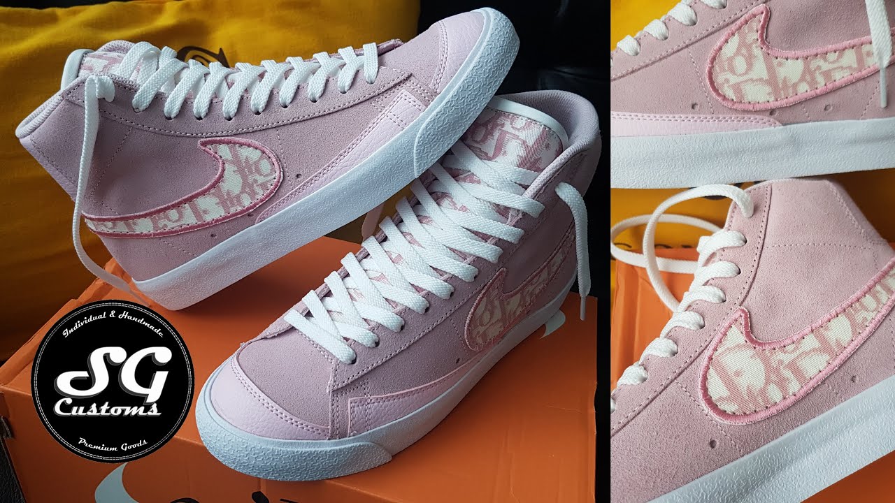 custom Dior x Nike Blazer Mid Vintage '77 sneakers
