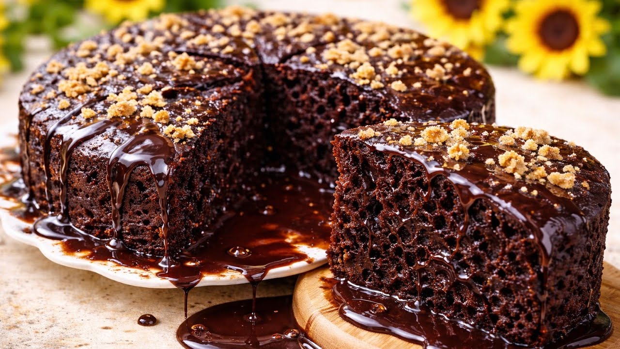 No sugar, no flour! Healthy and diet chocolate cake that everyone loves!? Cheap and super easy!
