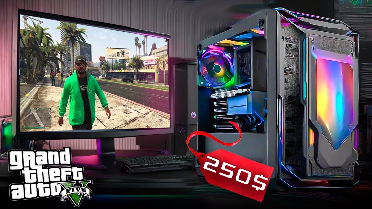 250$  GTA 5 UCHUN ENG ZO'R KOMPYUTER YIG'AMIZ
