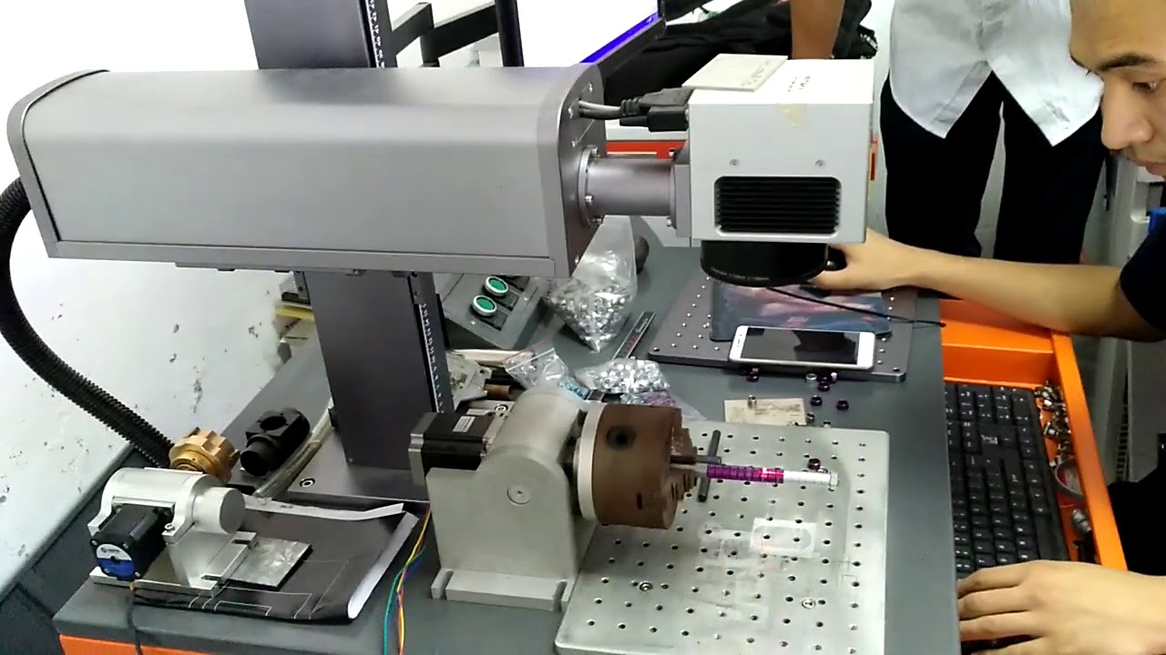 hot selling fiber laser bird ring marking machine