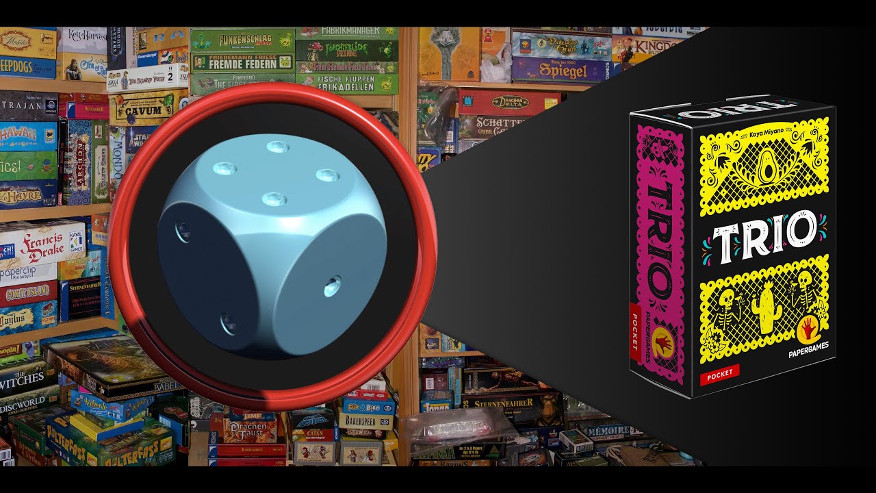 Trio - Unboxing e Como Jogar