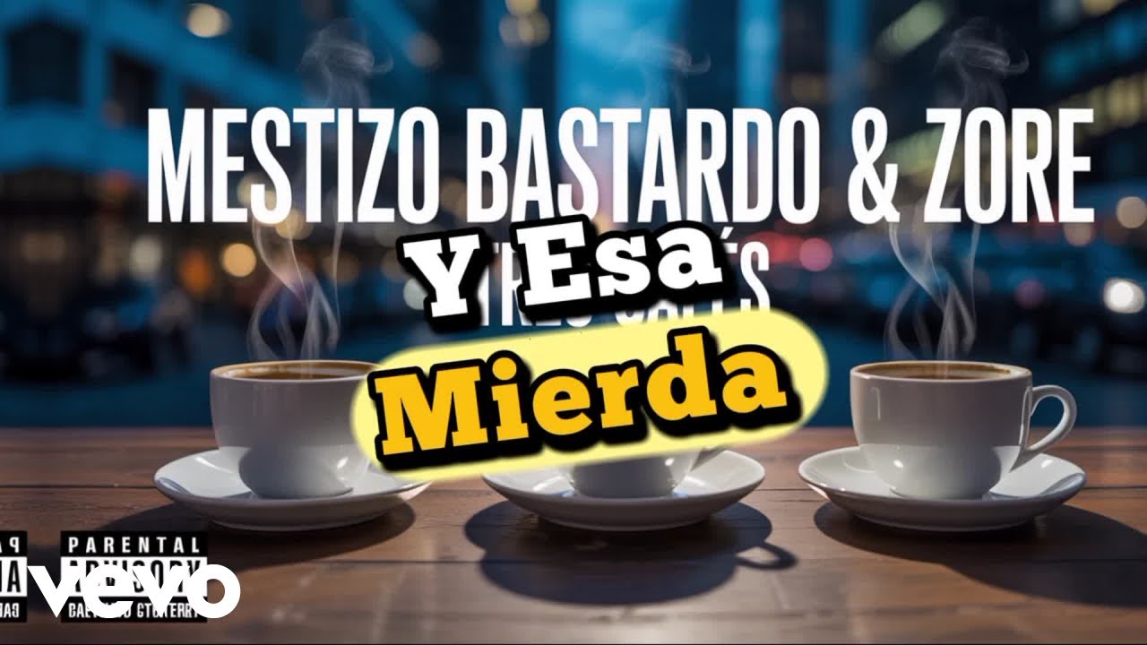 MESTIZO BASTARDO - TRES CAFÉS (Lyric Video) ft. Prod. Zore Beats