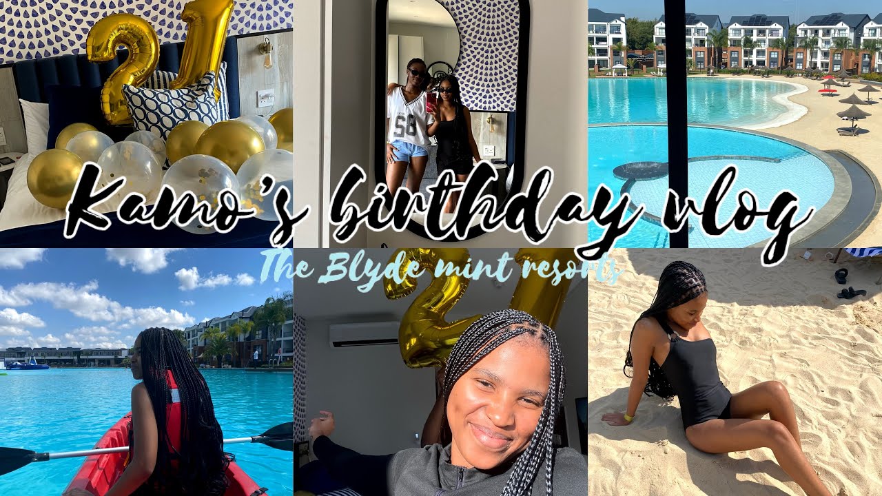 VLOG| the Blyde mint resorts + lagoon + cocktails + cake + canoe + waterpark + vista + Pretoria | SA