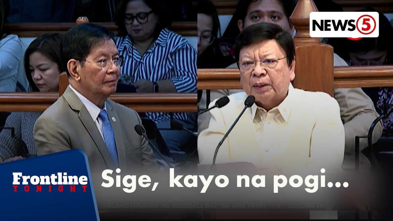 Nagpapogian: Sen. Ping Lacson, Sen. Rodante Marcoleta, muling nagpatutsadahan | Frontline Tonight