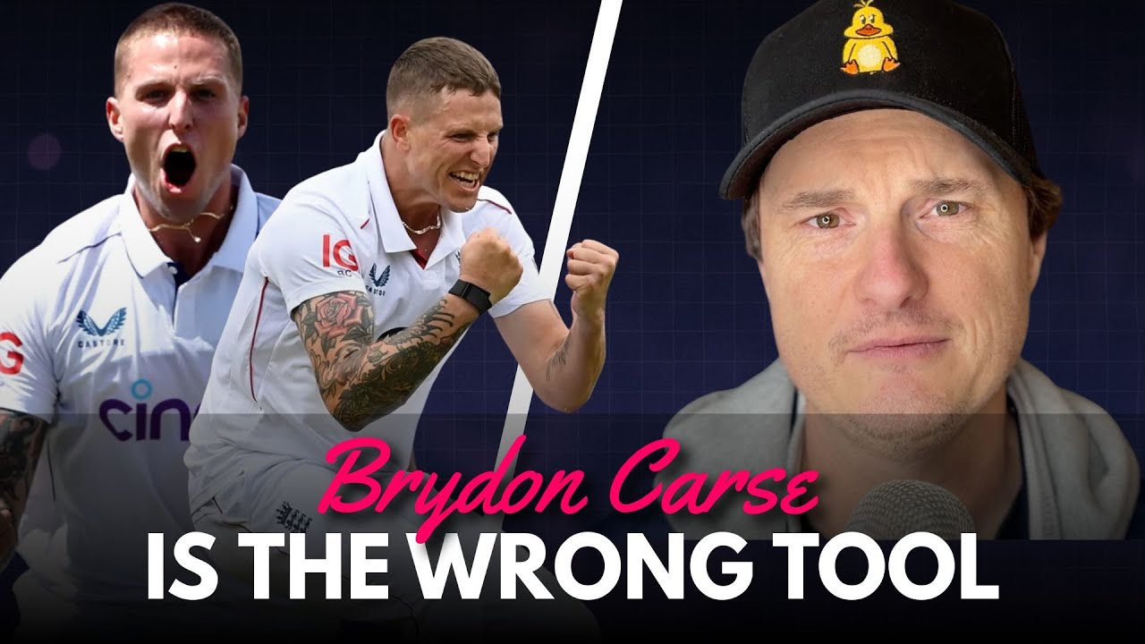 Brydon Carse to złe, ale skuteczne narzędzie | Ashes 2025 | #krykiet