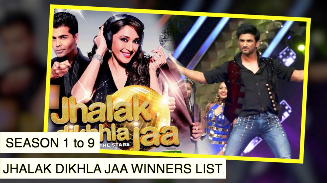 Jhalak Dikhla Jaa Winners List | Season 1 to Season 9 | Drashti, Faisal, Mona Singh & More
