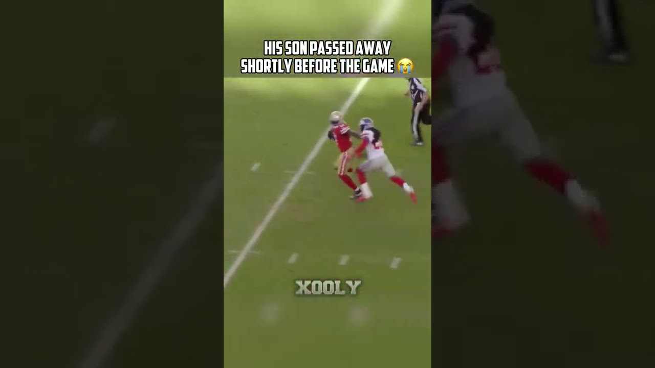 His Son Passed Away Shortly Before The Game&hellip; 🥺😭 #shorts #nfl #viral