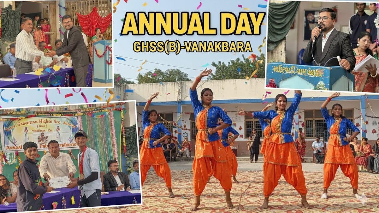 GHSS(B)Vanakbara || Annual Day 2025-26 || Celebration 🎉 