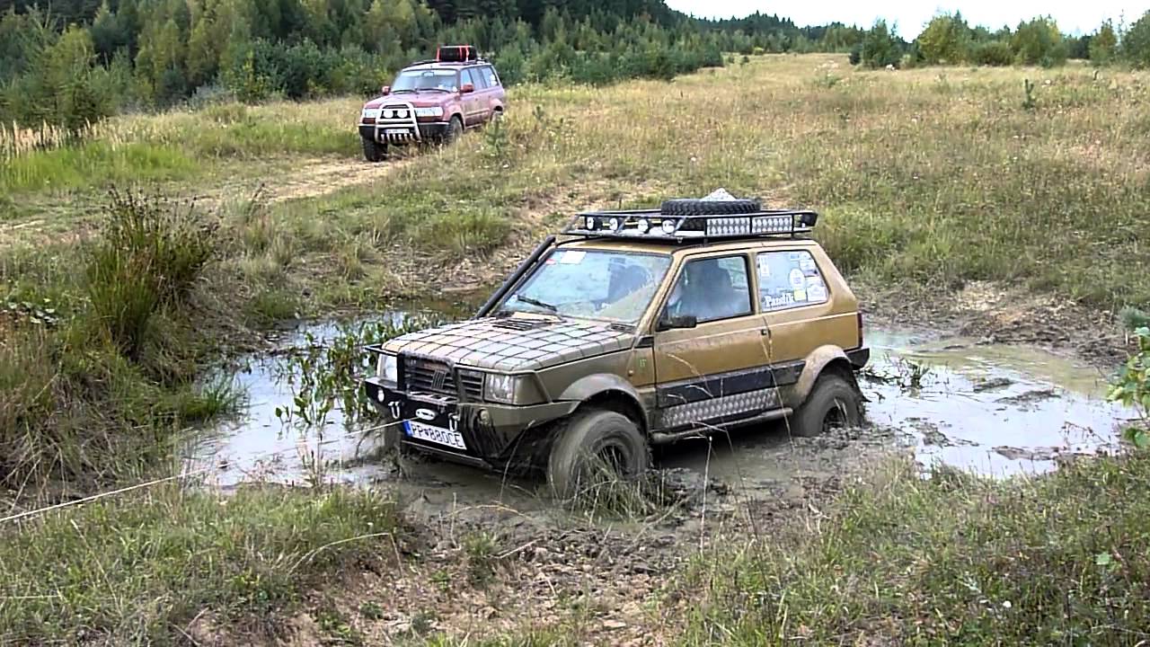 Panda 4x4 Off Road winch