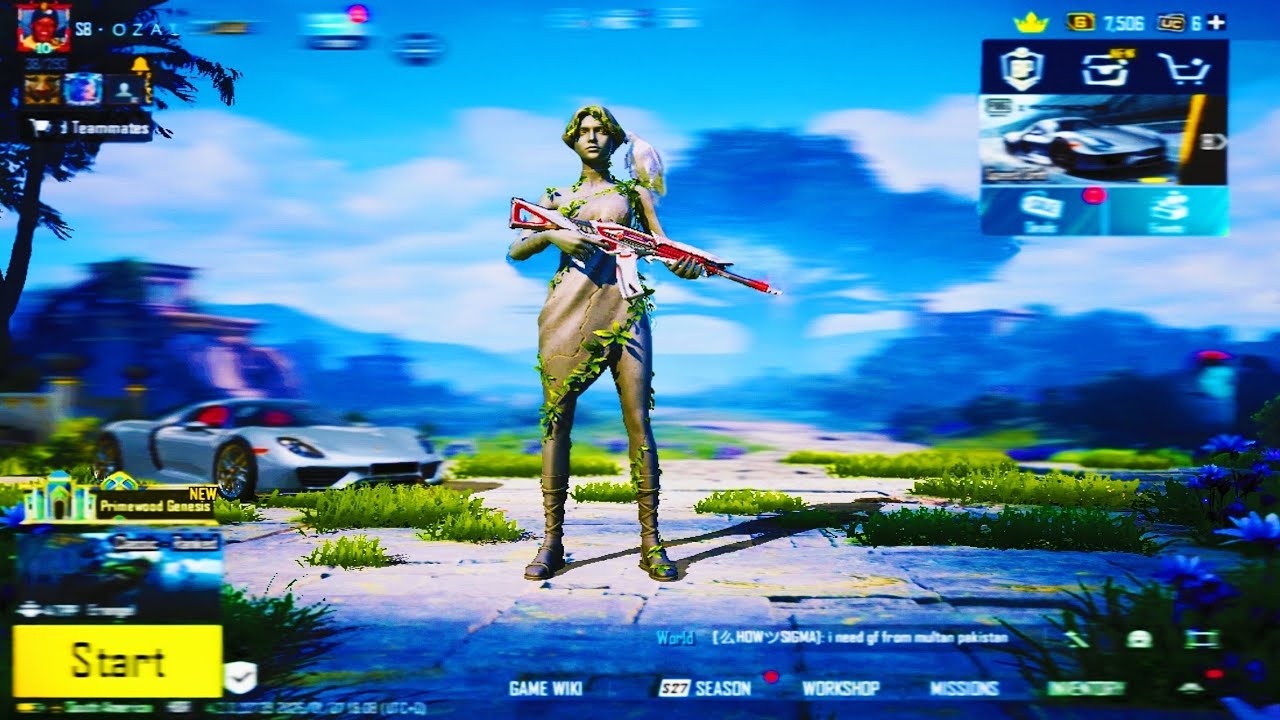 PUBG MOBILE THEME SONG SPACE WARP