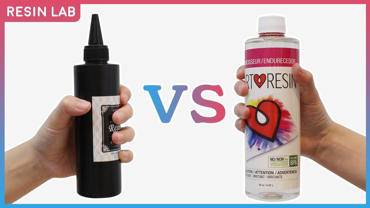 레진공예 필수 상식! UV 레진 vs 2액형 레진 | UV Resin vs Epoxy Resin (ENG Sub)