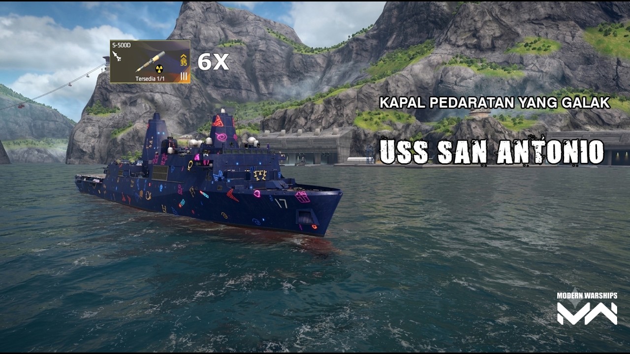 An Aggressive Assault Landing Ship USS San Antonio (LPD - 17)