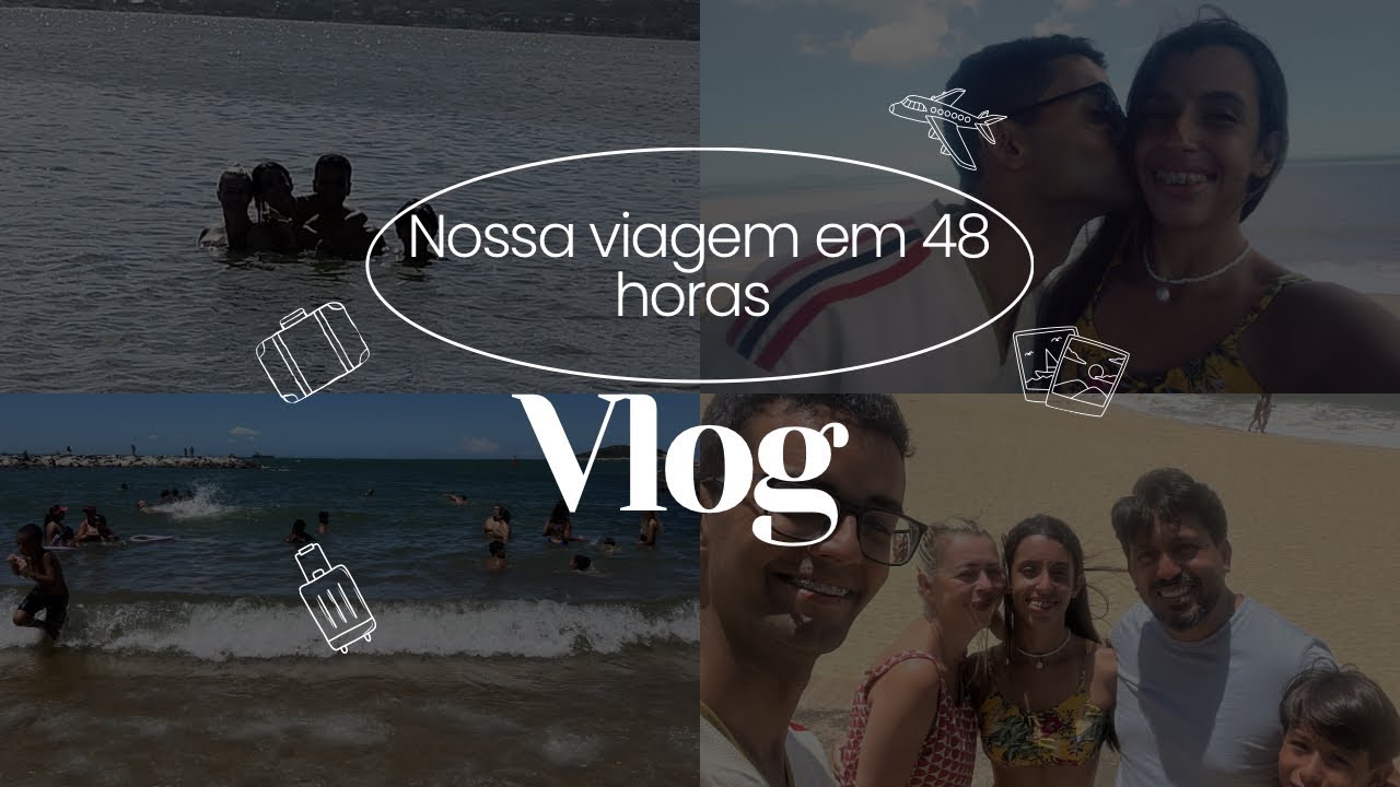 Venha passar 48horas de viagem comigo 🩵🌊