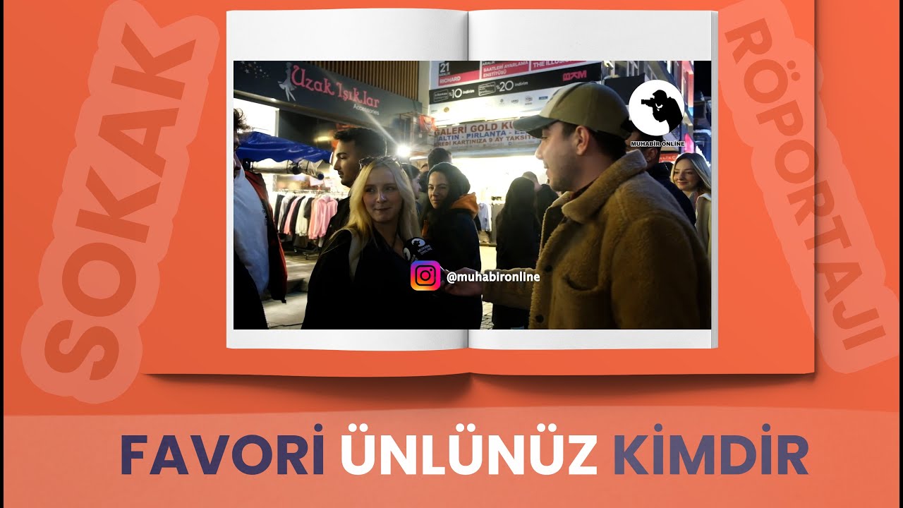 EN SEVDİĞİNİZ ÜNLÜ KİMDİR? | Sokak Röportajı | Afra Saraçoğlu-Mert Ramazan Demir-Hande Erçel