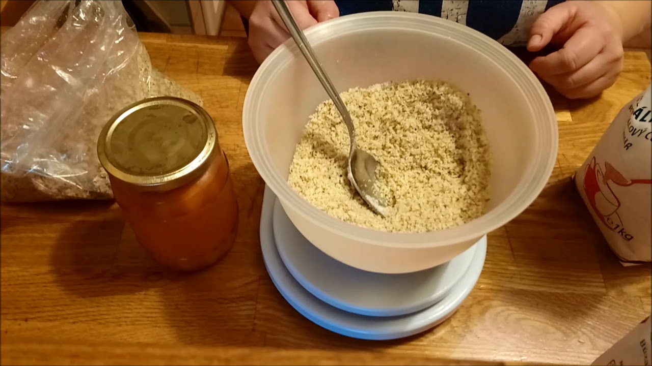 Rácsos diós linzer
