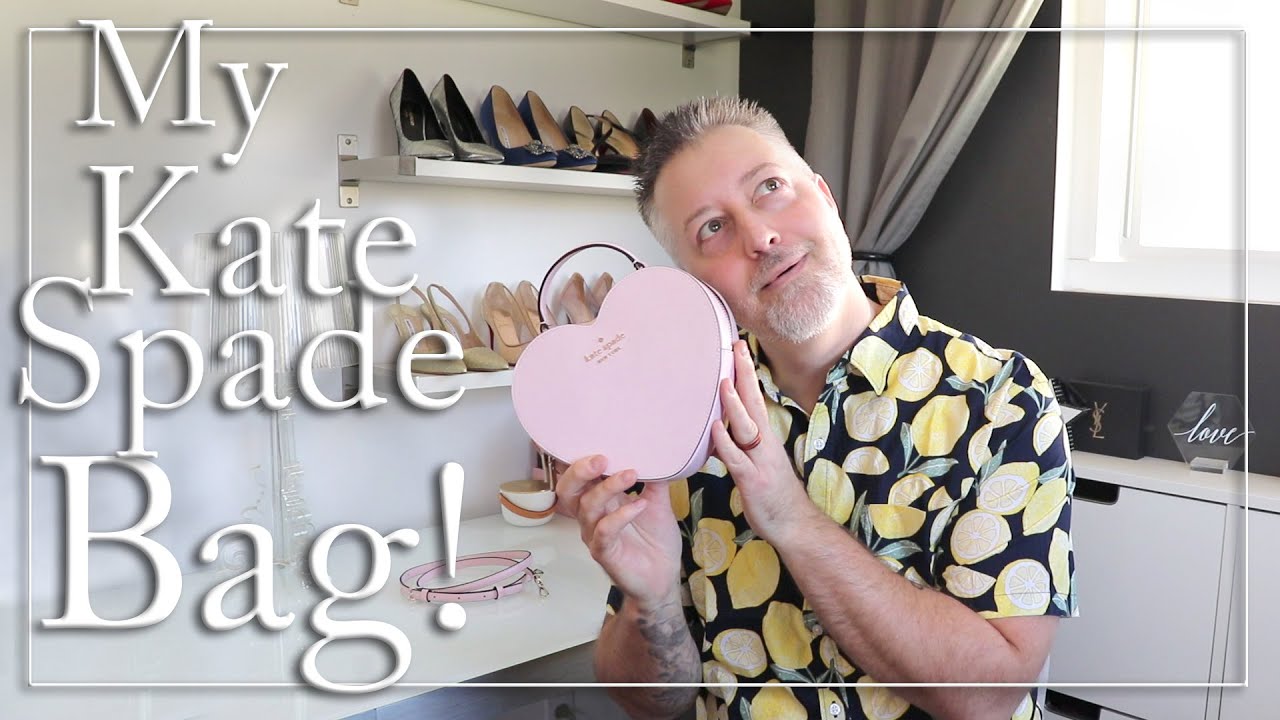 KATE SPADE LOVE SHACK HEART CROSSBODY BAG - First Impressions What Fits Inside Mod Shots Review
