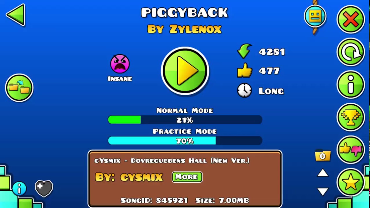 Zylenox fix this! | GeometryDash 2.11 | LuckyWolf GD
