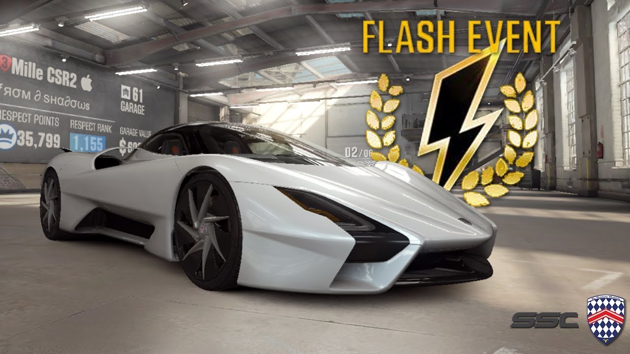 CSR Racing 2 | SSC Tuatara Flash Event - Fastest Car In Game sub 7 sec! Is it worth it?