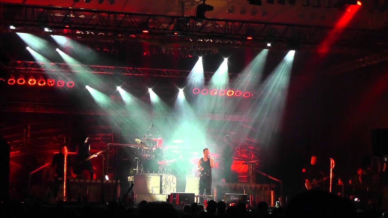 Stahlzeit - Inselfest Frauenhain 2014 Ausschnitte vom Konzert
