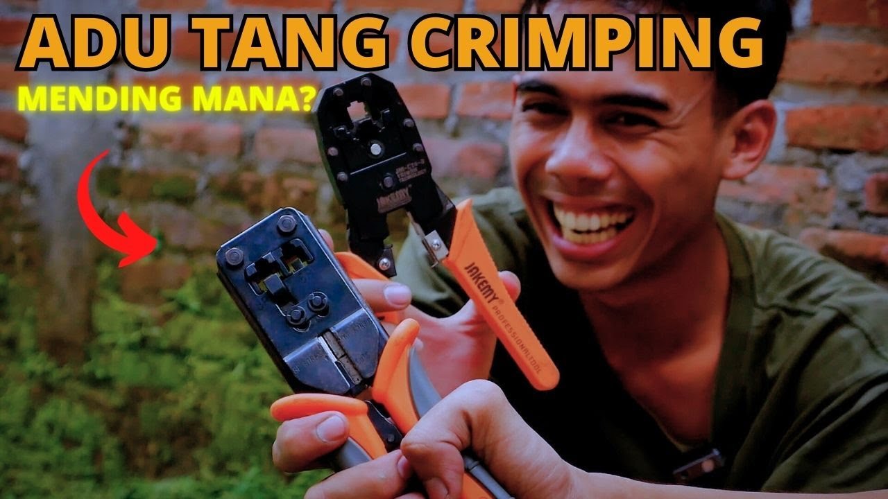 Mana Tang Crimping Terbaik untuk Kabel RJ45 ?