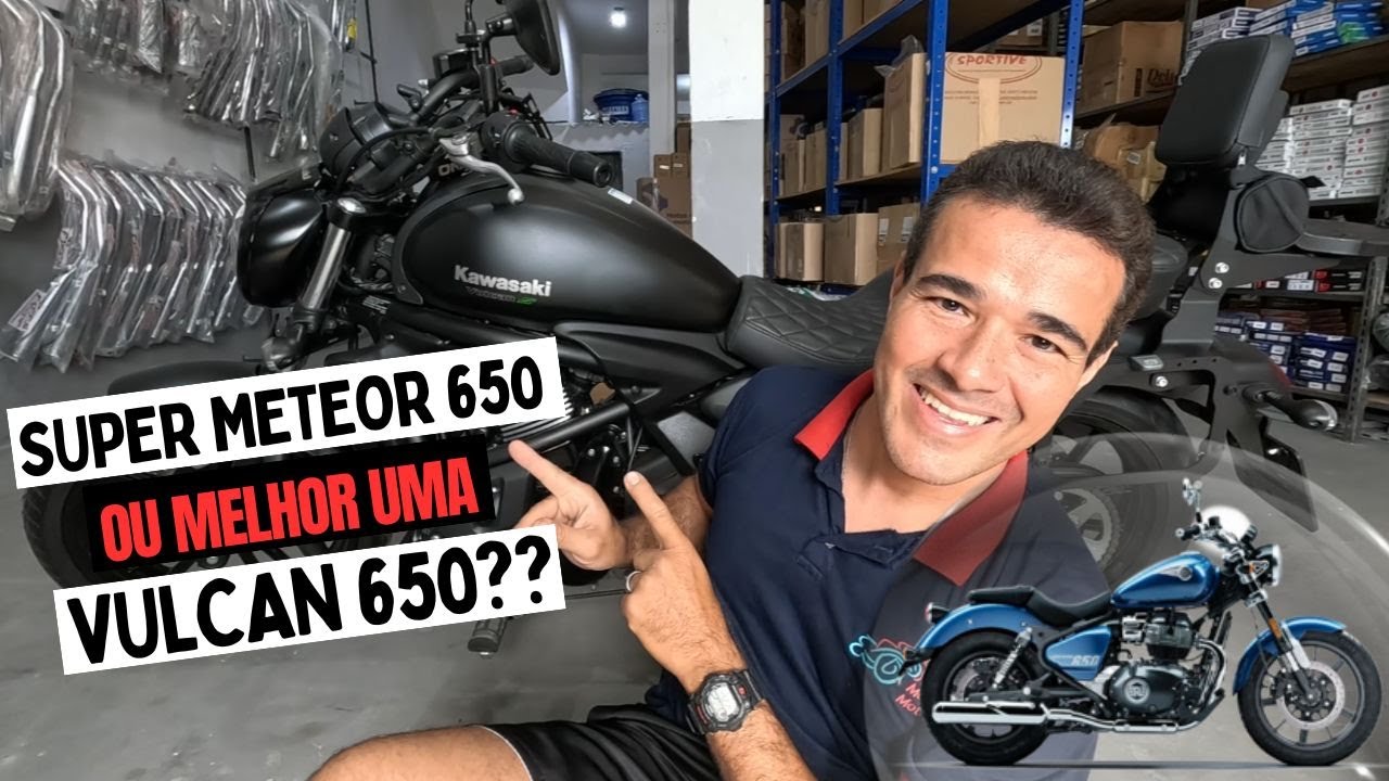 ROYAL ENFIELD METEOR 650 - VULCAN 650 - OU HARLEY DAVIDSON?