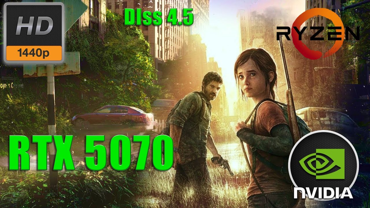 the last of us Dlss 4 5 RTX 5070 Ryzen 7500f 1440p