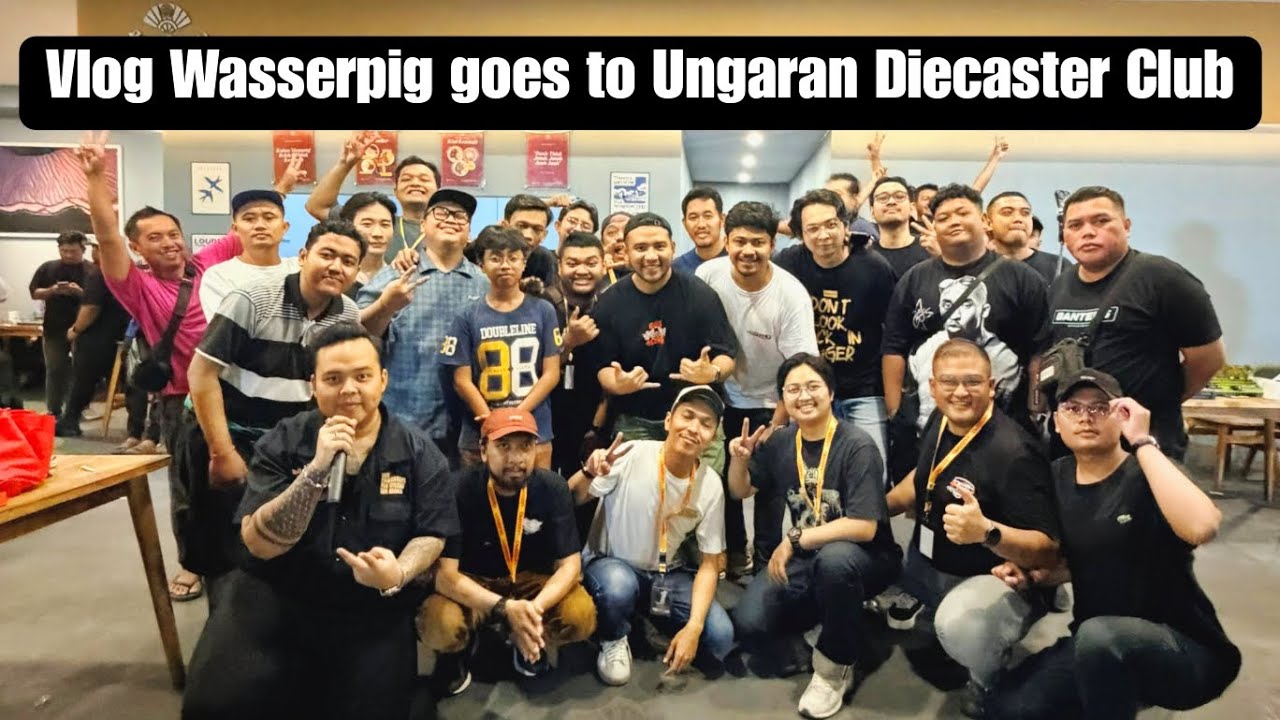 Vlog Wasserpig goes to Ungaran! 1st anniv Ungaran Diecaster Club & Small wheels club exclusive! 