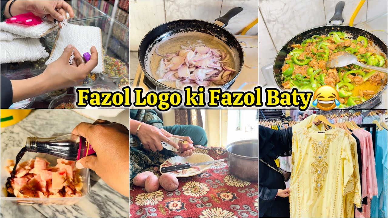 Fazol Logo ki Fazol Baty😂Eid Shopping 🛍️ 