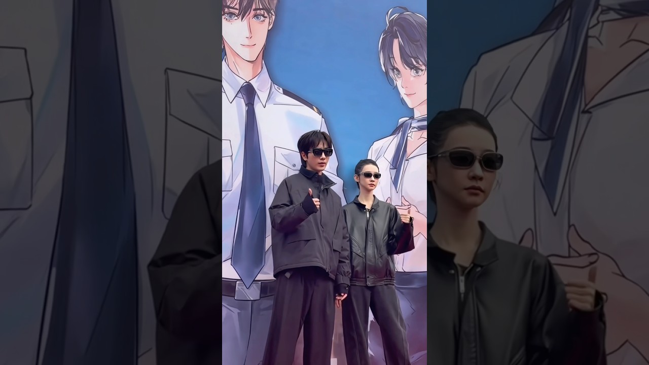 Li Hongyi&Zhang Yifan at drama &lsquo;Safe Landing&rsquo;filming ceremony😍 #lihongyi #zhangyifan #shorts #viral