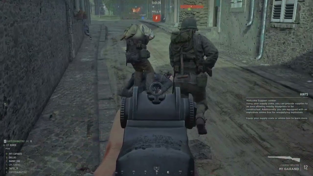 Hell let loose gameplay - Spawn camper gets it good 😭