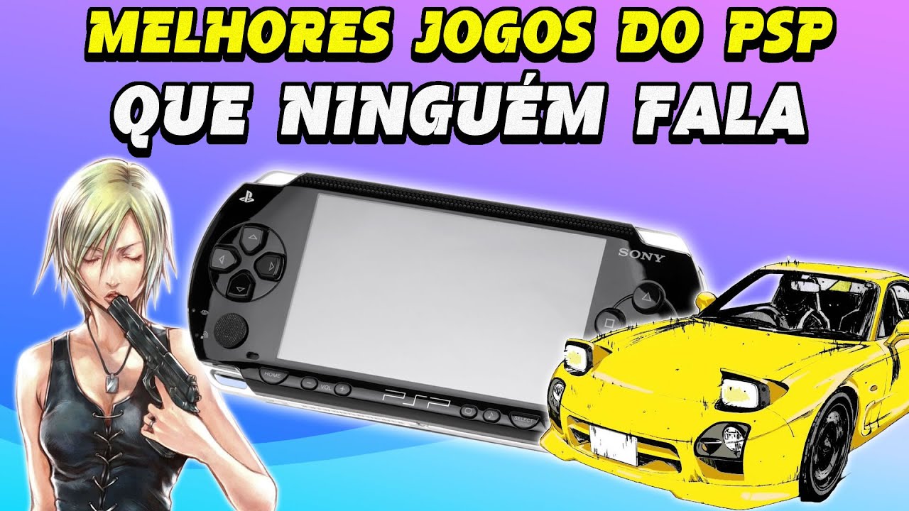 7 Jogos Bons Desconhecidos Do PSP Que NINGUÉM FALA