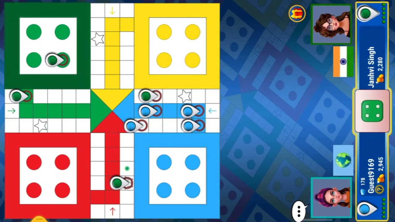 Ludo King game in 2 players | Ludo King 2 players | Ludo gameplay