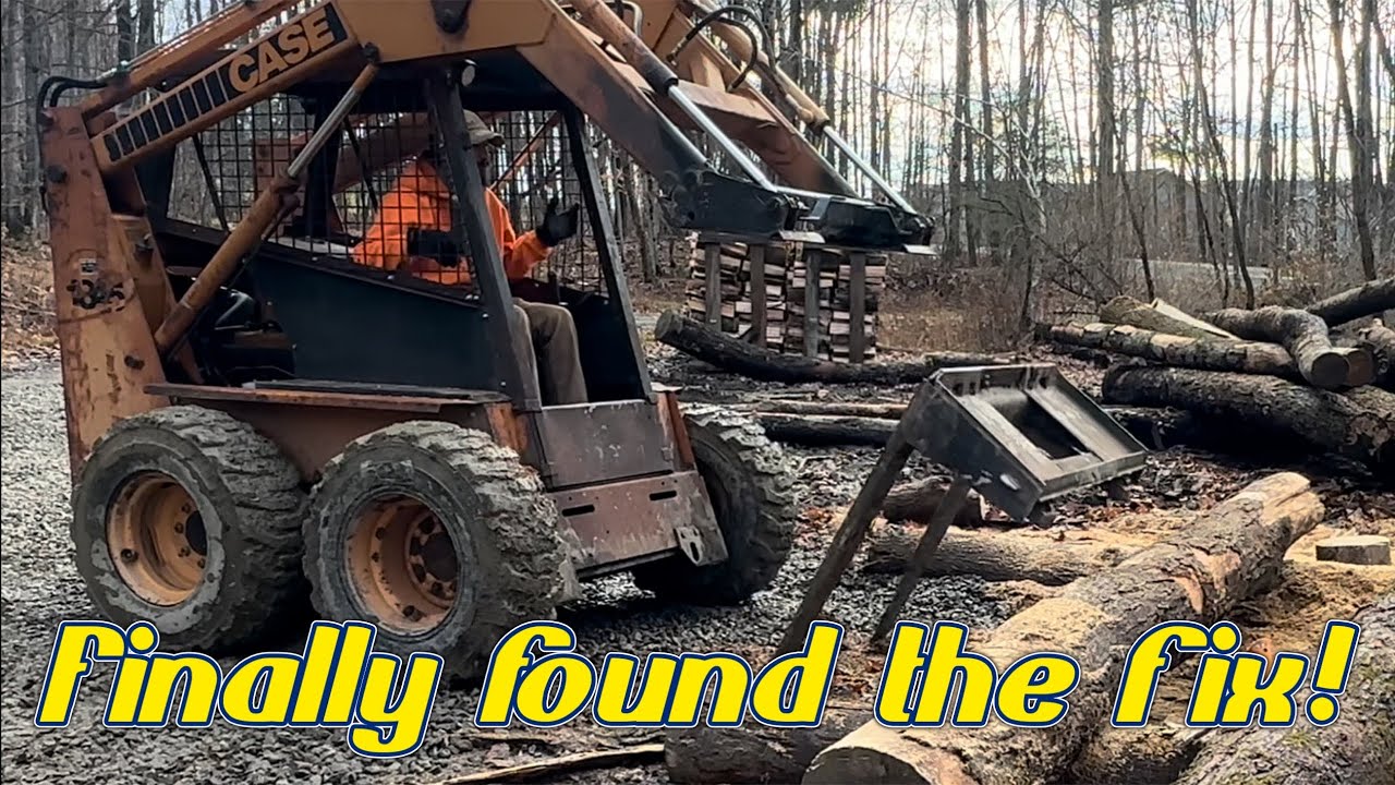 Ремонт быстросъемного крепления Skid Steer. Ковш постоянно падает.