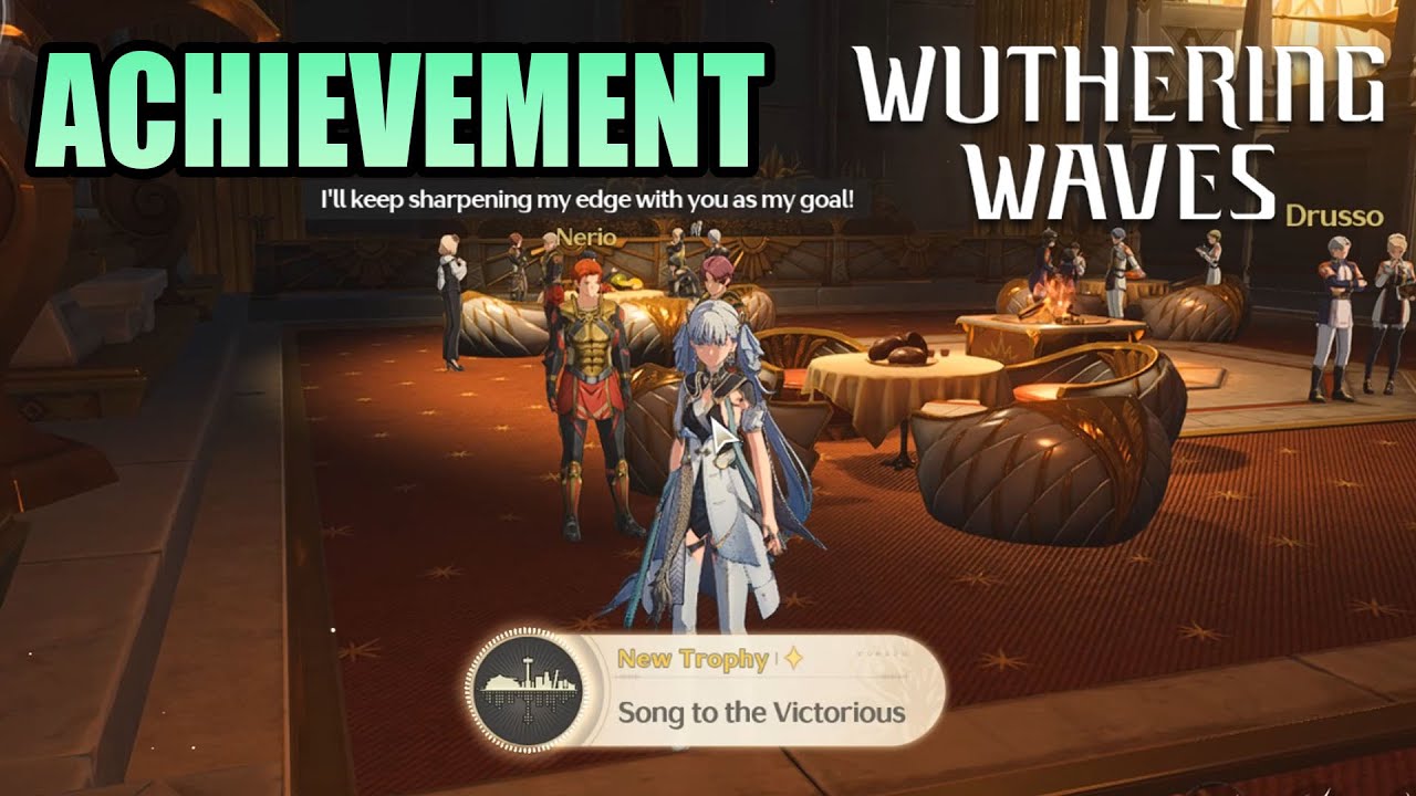 Wuthering Waves 2.6 Hidden Trophy Achievement - Song to the Victorious