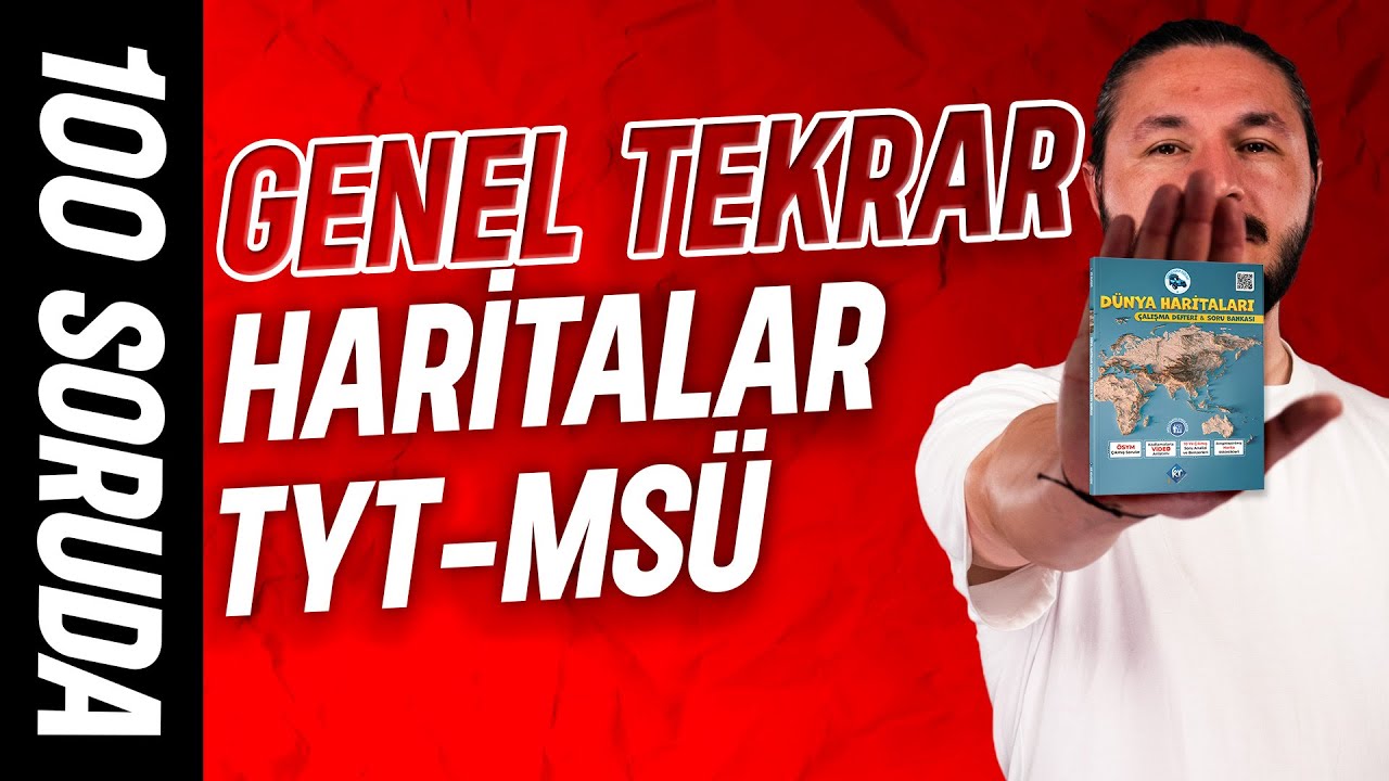 Tyt | Dünya harita bilgisi soru çözümü | Genel tekrar - Full tekrar 📕Ocak testleri 1