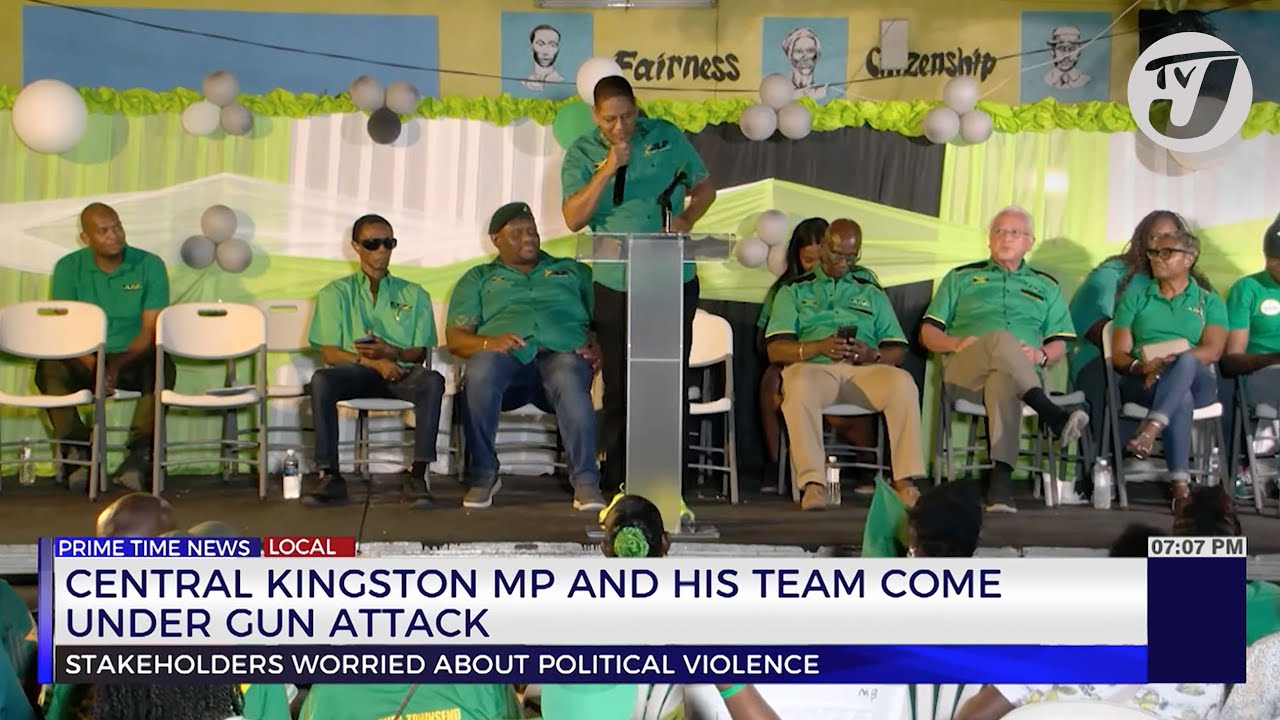 Central Kingston MP and his Team came Under Gun Attack | TVJ News