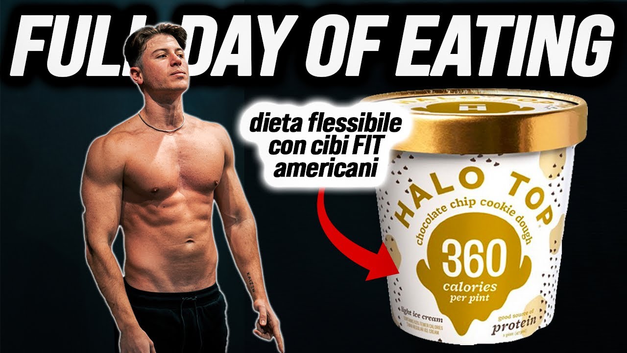 Full Day Of Eating In MASSA in America (3000 Kcal Dieta Flessibile)