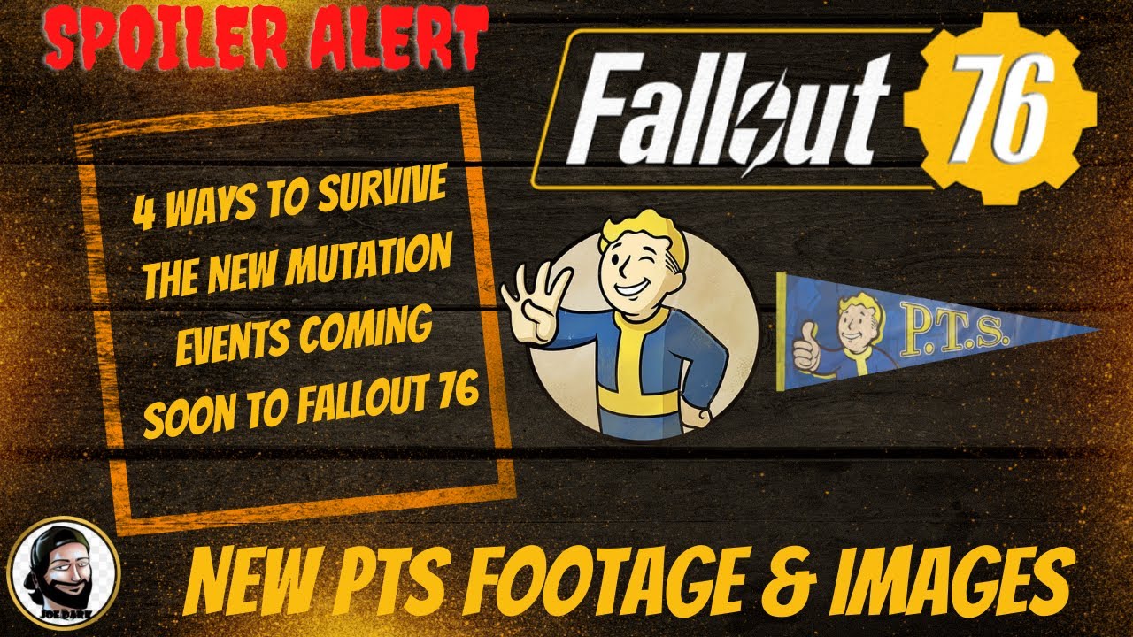 Fallout 76 All New PTS Footage and New Mutation