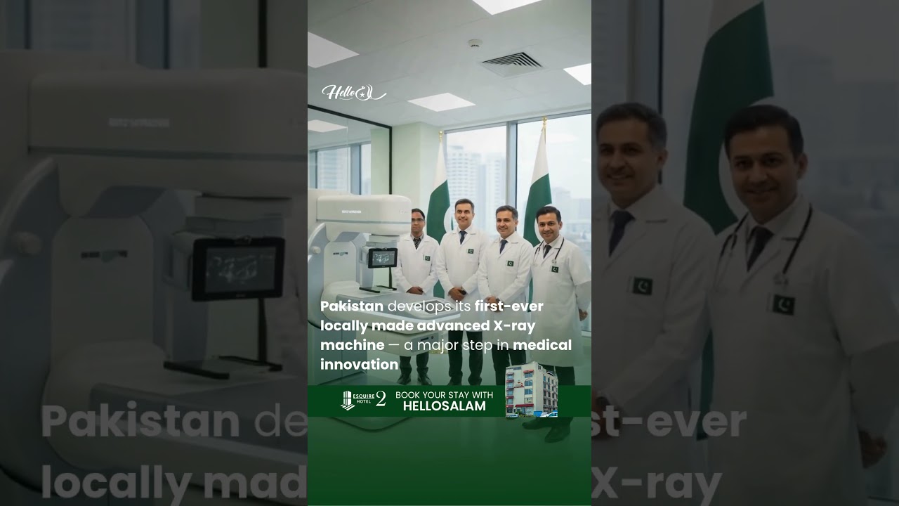 Pakistan Unveils First Locally-Made Advanced X-Ray Machine | Health Asia Expo Karachi.