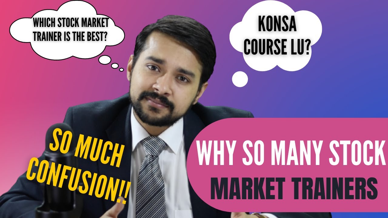 So many STOCK MARKET TRAINERS [My Opinions] | Harsh Goela