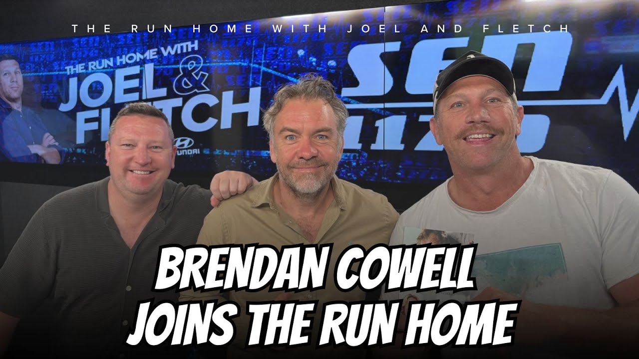 Actor Brendan Cowell joins the Run Home!