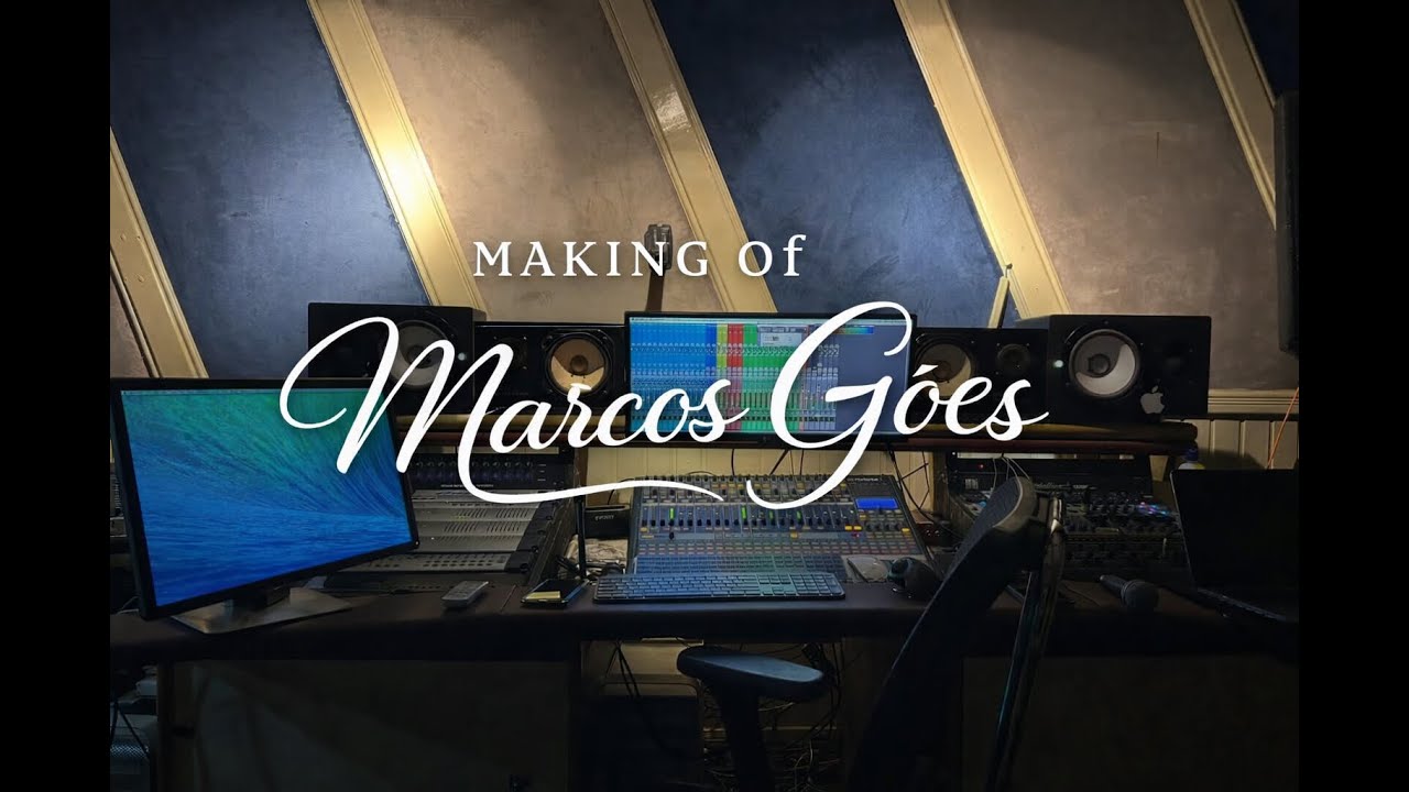 Making of Marcos Góes - Novo trabalho de Estudio. MUSICOS: Tiago mallen, Fellipe,Bill e Joel.
