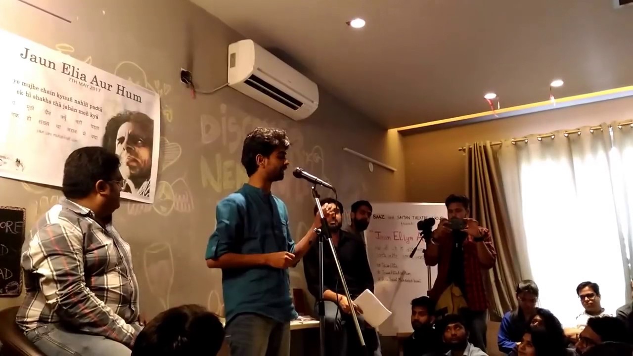 'Jaun Elia Aur Hum' 7th May 2017 / Performer :- Aqib Sabir