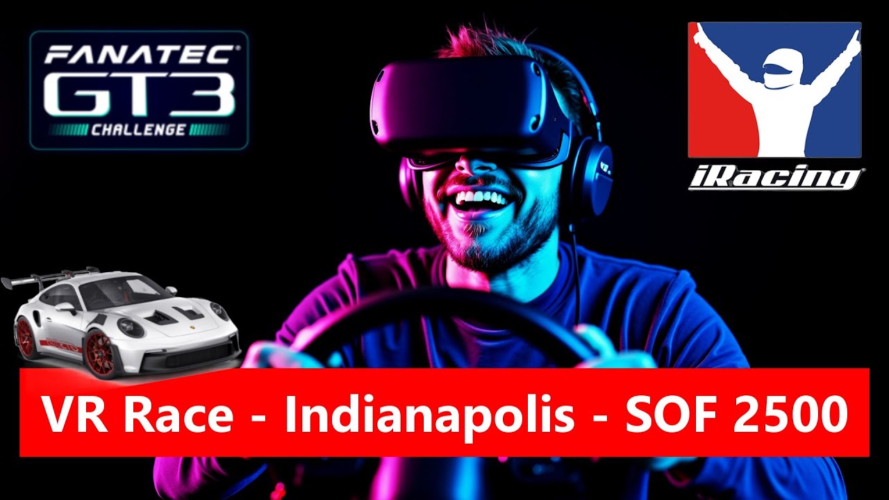 iRacing VR | Indianapolis | Porsche 911 GT3 R (992) | 2024 - Season 4 - Week 4